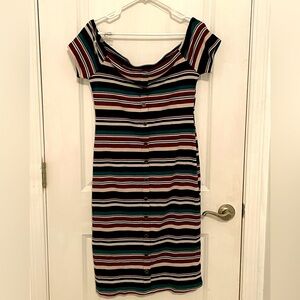 2/$10💙 AS U WISH Large Bodycon Dress